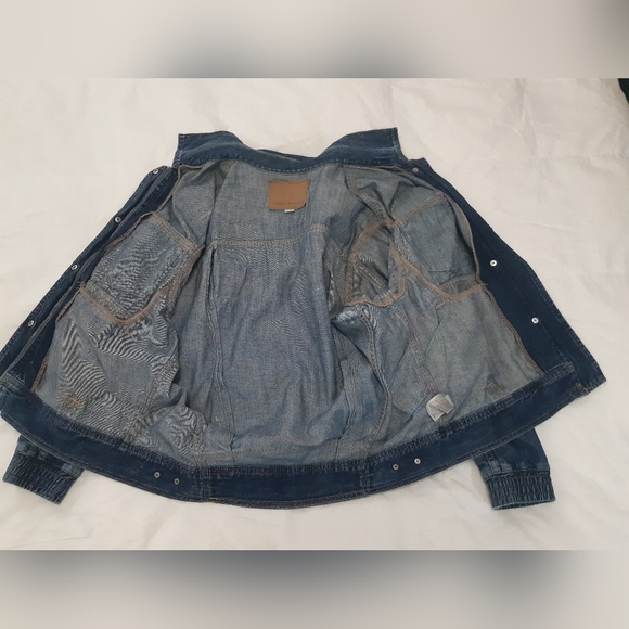 UpCycled Oversized Denim Jacket - Picture 6 of 15